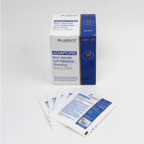 Fabric Non-Woven Adhesive Wound Dressings - Pack (50)