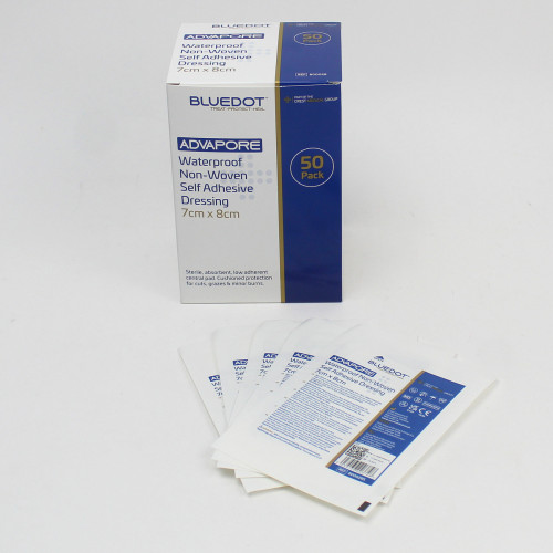 Fabric Non-Woven Adhesive Wound Dressings - Pack (50)