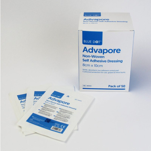 Fabric Non-Woven Adhesive Wound Dressings - Pack (50)