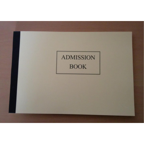 A4 Admission Book