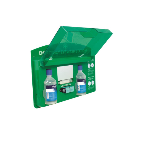 Emergency Eye Wash Station with Mirror CLH Healthcare