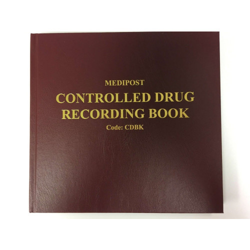 Controlled Drug Recording Book