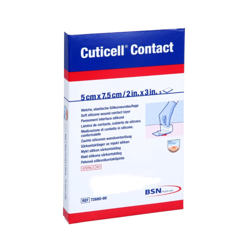 Cuticell Contact Soft Silicone Wound Contact Layer Dressings
