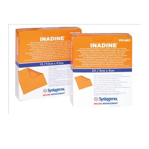 P01481 INADINE&acirc;&cent; Non Adherent Sterile Dressings - Pack (25)