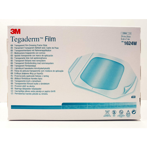 TEGADERM 3M Transparent Film Dressings - Box (100)