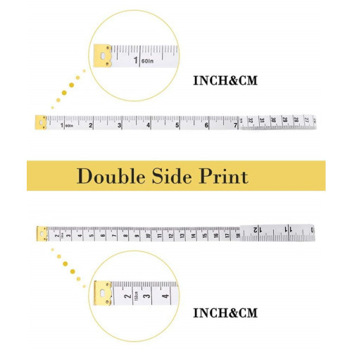 Dual Scale Polyester Tape Measure - 1.5m