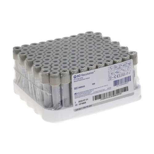 BD Vacutainer Blood Collect Tubes, Grey