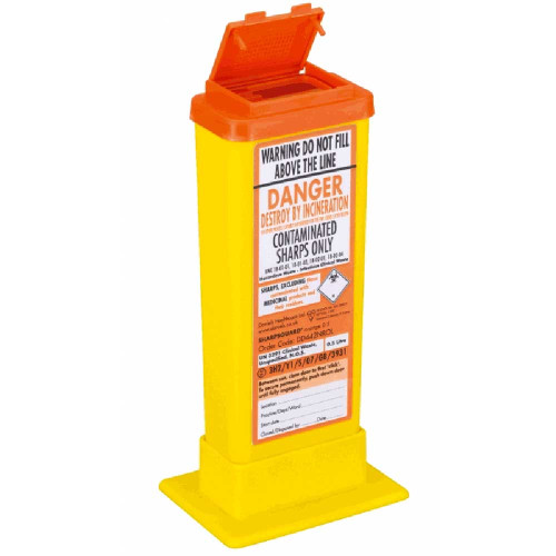 Sharps Orange Lid Container Bins CLH Healthcare