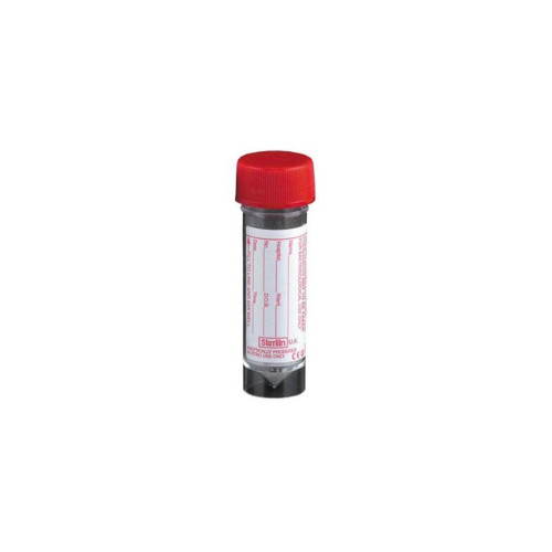 30ml Specimen Pots - Red Lid