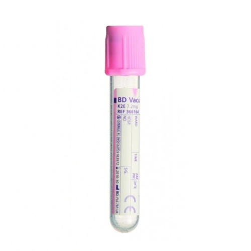 BD Vacutainer Plus Blood Collect Tubes 4ml, Pink