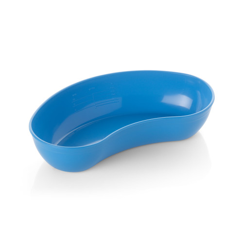 Plastic Kidney Dish - 10" Blue