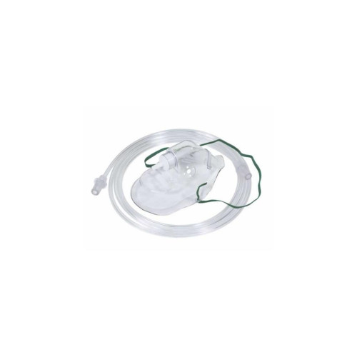 Adult Oxygen Mask with Nose Clip & Tube