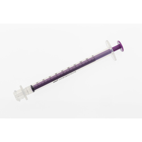 LHE01LD Medicina ENFit Purple Syringes - Reusable Single Patient Use
