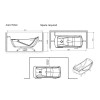Astor Motion G Reclining Care Bath