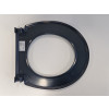 Black Oval Clip-On Plastic Seat for 521A Commode