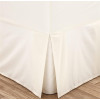 PolyCotton Fitted Valance Sheet, Single - Cream