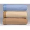 Light Camel Polyester Blanket - Double, 229x260cm