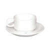 Olympia Whiteware Espresso Cups & Saucers