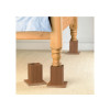Wooden Bed Raisers, 13cm Cube - Set (4)