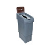 Procycle 80L Recycling Bin inc. Back Panel