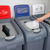 Procycle 80L Recycling Bins inc. Back Panel