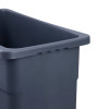 90L Wall Hugger Recycling Bin, Grey