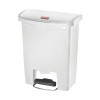 Rubbermaid Slim Jim Front Step Pedal Bins 30L