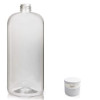Clear Bottle with Flip Top Cap - 1000ml