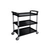 3 Tier Plastic Service Trolleys