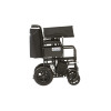 Bariatric Steel Transit Wheelchair, 22" Seat
