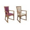 Venford Italia Dining Chair with Arms & Skis