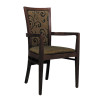 Venford Italia Dining Chair with Arms & Skis