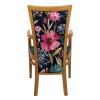 Venford Italia Dining Chair with Arms & Skis