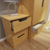 Bella Modern Oak Bedroom Furniture Range