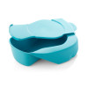 Green Plastic Hospital Bedpan with Lid