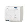 Tork Bulk Pack Advanced Folded Toilet Paper Tissue, 2 Ply White - Box (36 Packs)