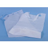 Disposable Adult Clothes Protectors With Pocket & Ties, White/Blue 37x66cm - Case (4x125)