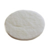 White 13" Round Floor Maintenance Pads For Dry Polishing - for SPRiNTUS EEM13R