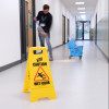 Yellow Wet Floor 'A' Board Sign