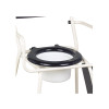 Plastic Commode Seat for Static Commode