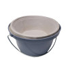 Grey Commode Bowl with Lid