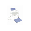 Adjustable Height Bariatric 24" Width Commode