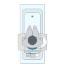 Aquatec Trans Swivel & Slide Turntable For Bath Lifters