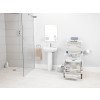 Invacare Aquatec Ocean VIP ERGO Tilt-in-Space Shower Commode Chair