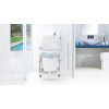 Aquatec Ocean Ergo Shower Chair Commode, with Soft Seat & Insert
