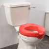 RED Coloured Raised Toilet Seat