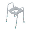 Prima Superior Height Adjustable Toilet Frame and Seat Aid