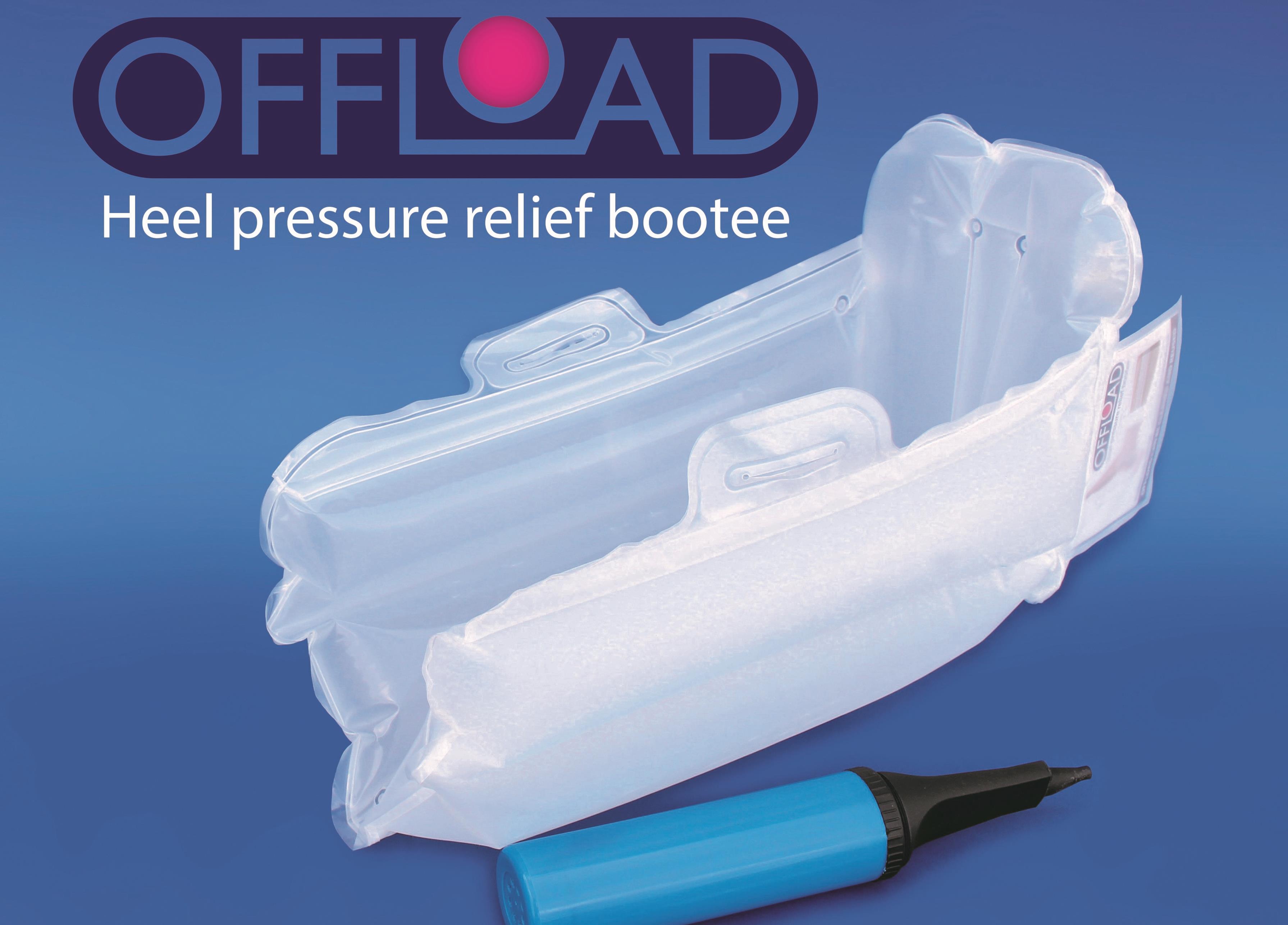 OFFLOAD Heel Pressure Relief Boots with Pump Straps CLH Healthcare