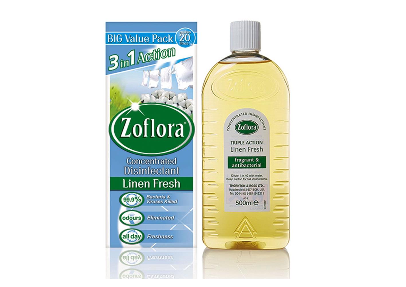 Zoflora in on sale washing machine