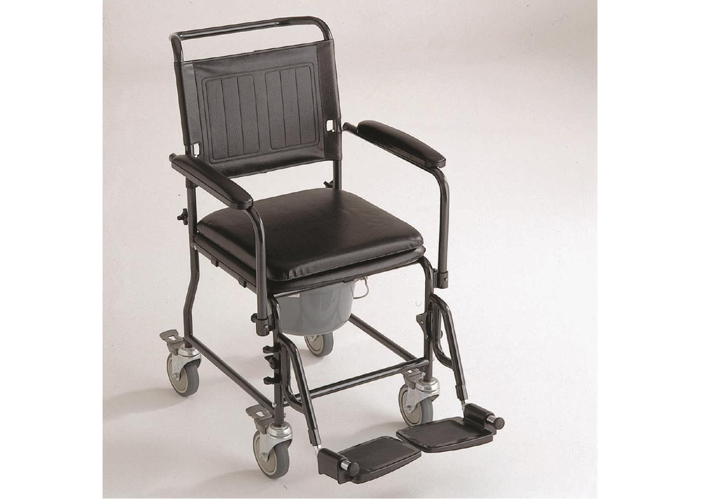 Invacare Mobile Commode Chair CLH Healthcare